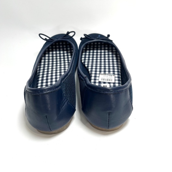 American Eagle Navy Mesh Ballet Flats Size 7.5 Slip On - Picture 5 of 6